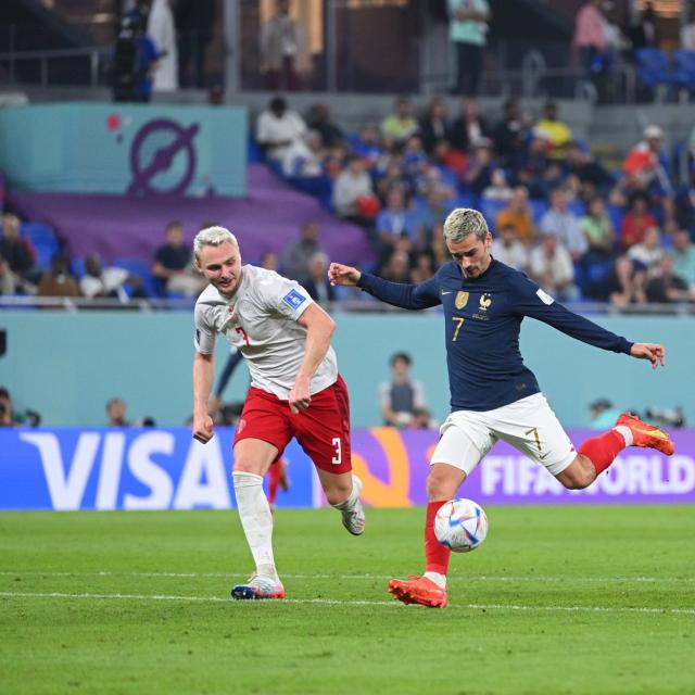 Antoine Griezmann, le symbole du collectif français contre le Danemark